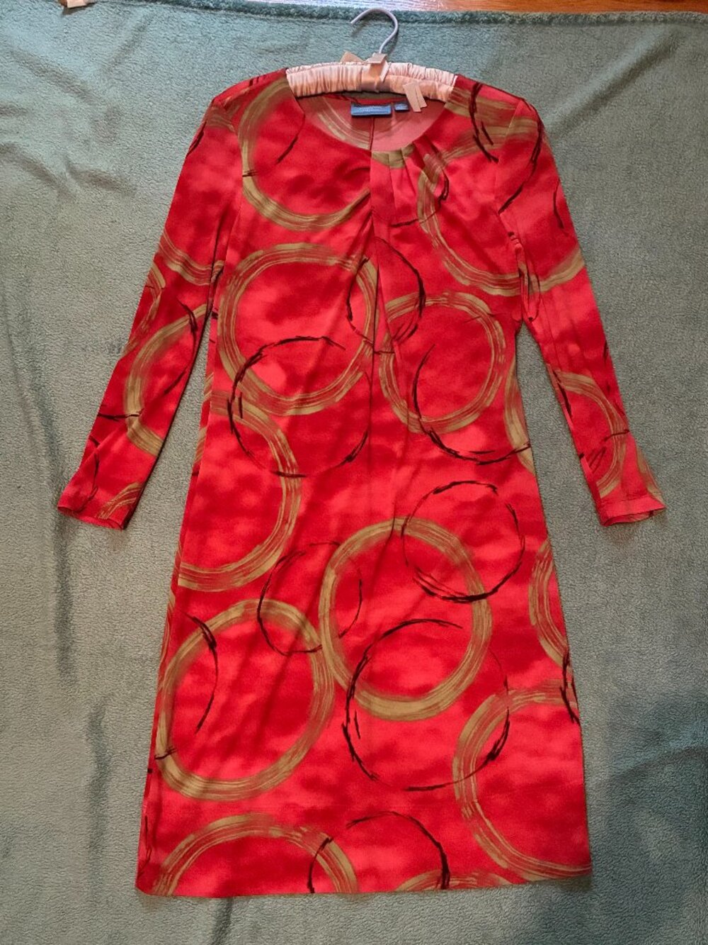 Orange SimplyVera Wang dress